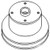 R70442 | Pulley, Water Pump (Single Groove) for John Deere®