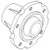 R47076 | Hub, 6 Bolt for John Deere®