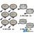 WL8196KT | Light Kit, LED, 10 Lights for John Deere®