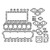OGS504 | Gasket Set, Overhaul With Seals for Case®