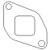3132434R1 | Gasket, Exhaust Manifold for Case®