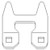 6586630 | Low Plate, 2 Prong for Case®