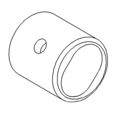 R31438 | Bushing Front Drawbar Support Mounting Pin for John Deere ...