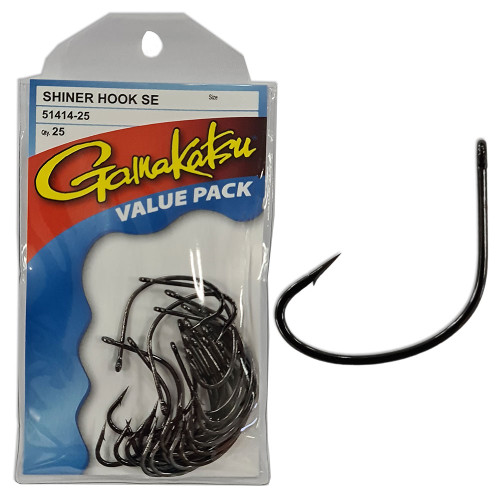 Gamakatsu Shiner hooks