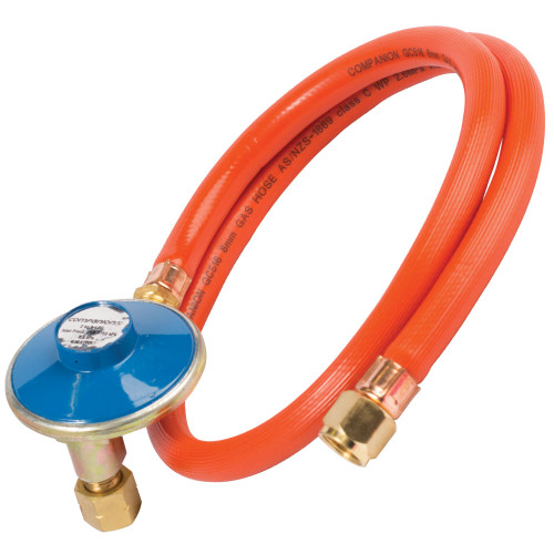 Companion low pressure 3/8 regulator with 600mm hose