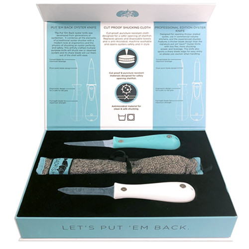 Toadfish Shuckers Bundle Oyster Knife Kit