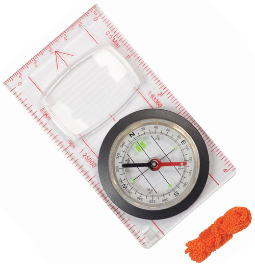 Elemental Orienteering Compass - Map Compass