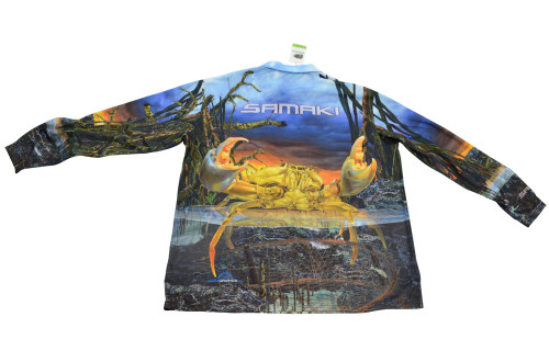 Samaki Mud Crab Fishing Shirt