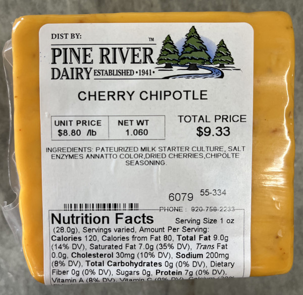 Cherry Chipotle Cheddar Cheese