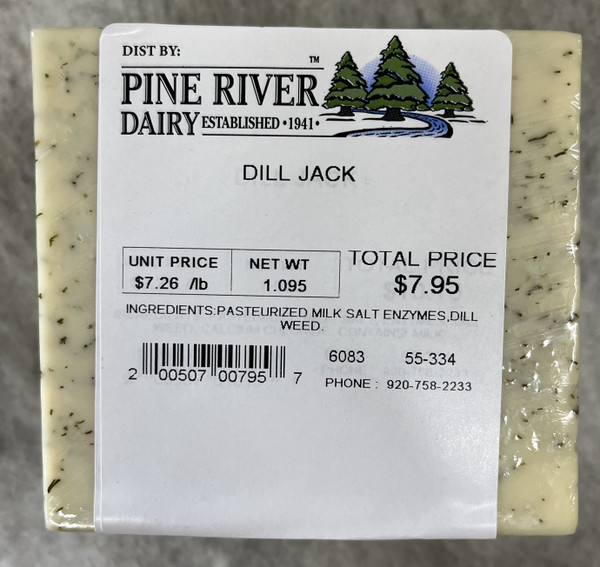 Monterey Jack Cheese With Dill