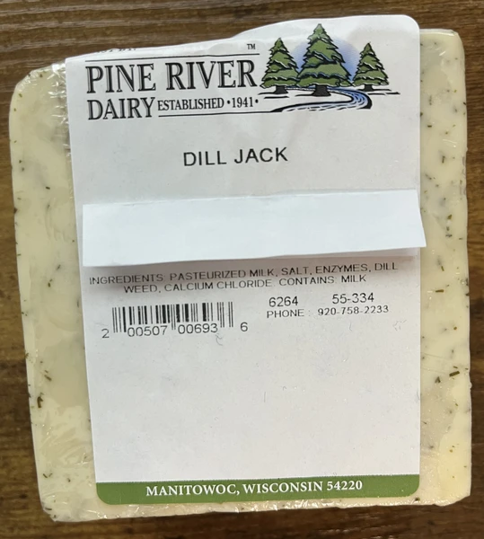 Monterey Jack Cheese With Dill