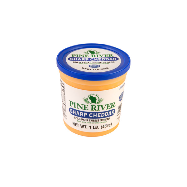 Pine River Sharp Cheddar Cheese Spread - Large