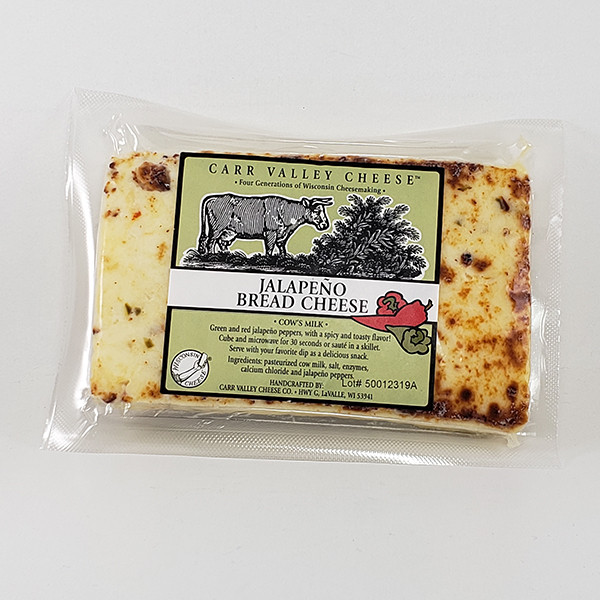 Carr Valley Jalapeño Bread Cheese