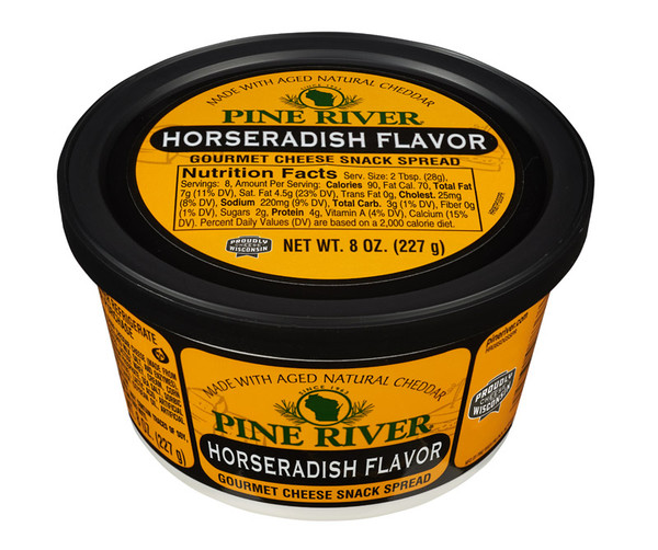 Pine River Shelf Stable Horseradish Snack Spread