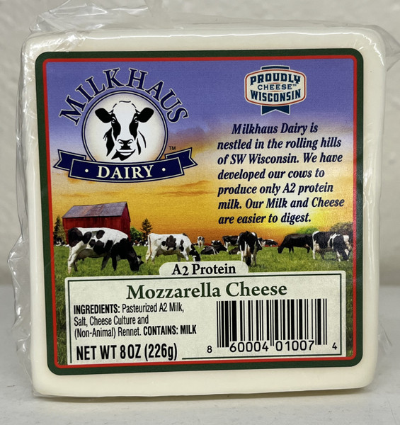 Milkhaus A2 Protein Mozzarella Cheese
