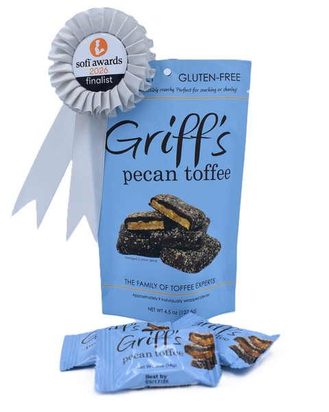 Griff's Pecan Toffee- 4.5oz. Bag