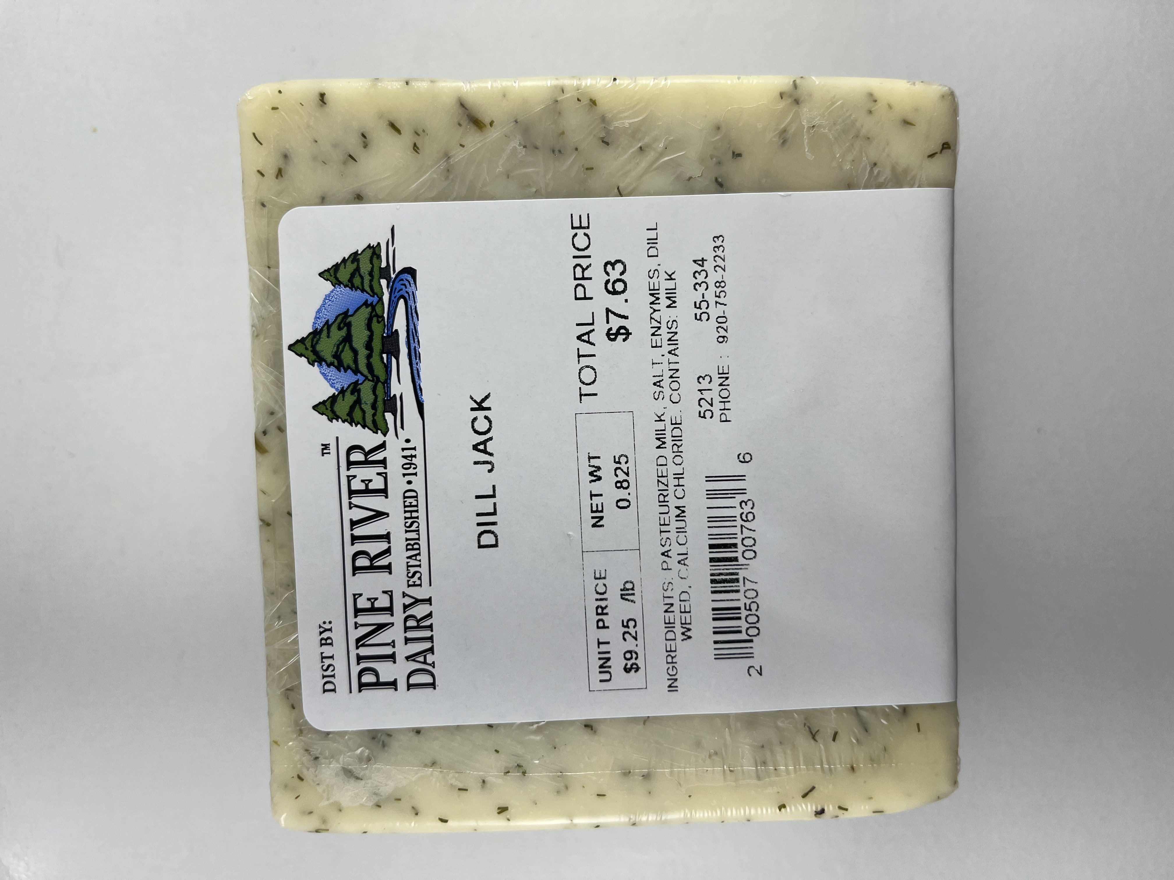 Monterey Jack Cheese With Dill
