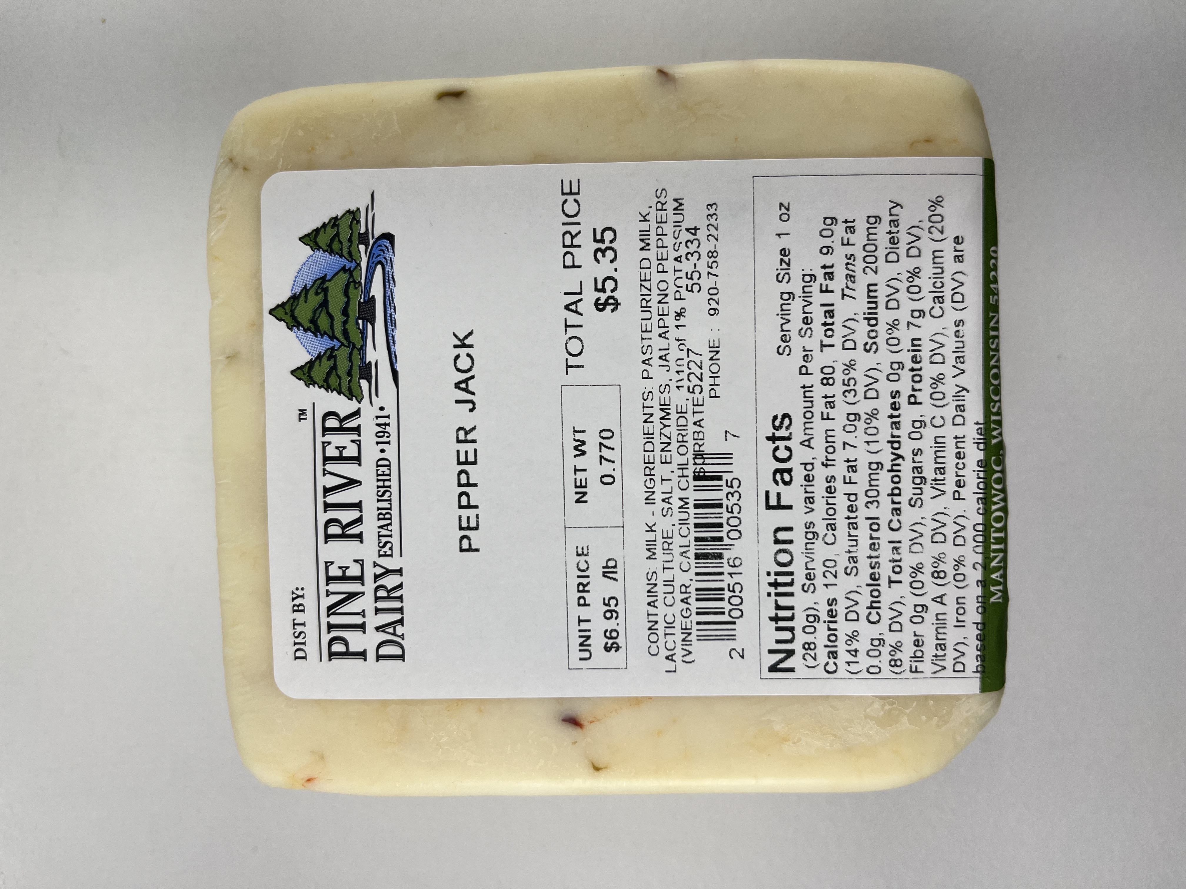 Pepper Jack Cheese
