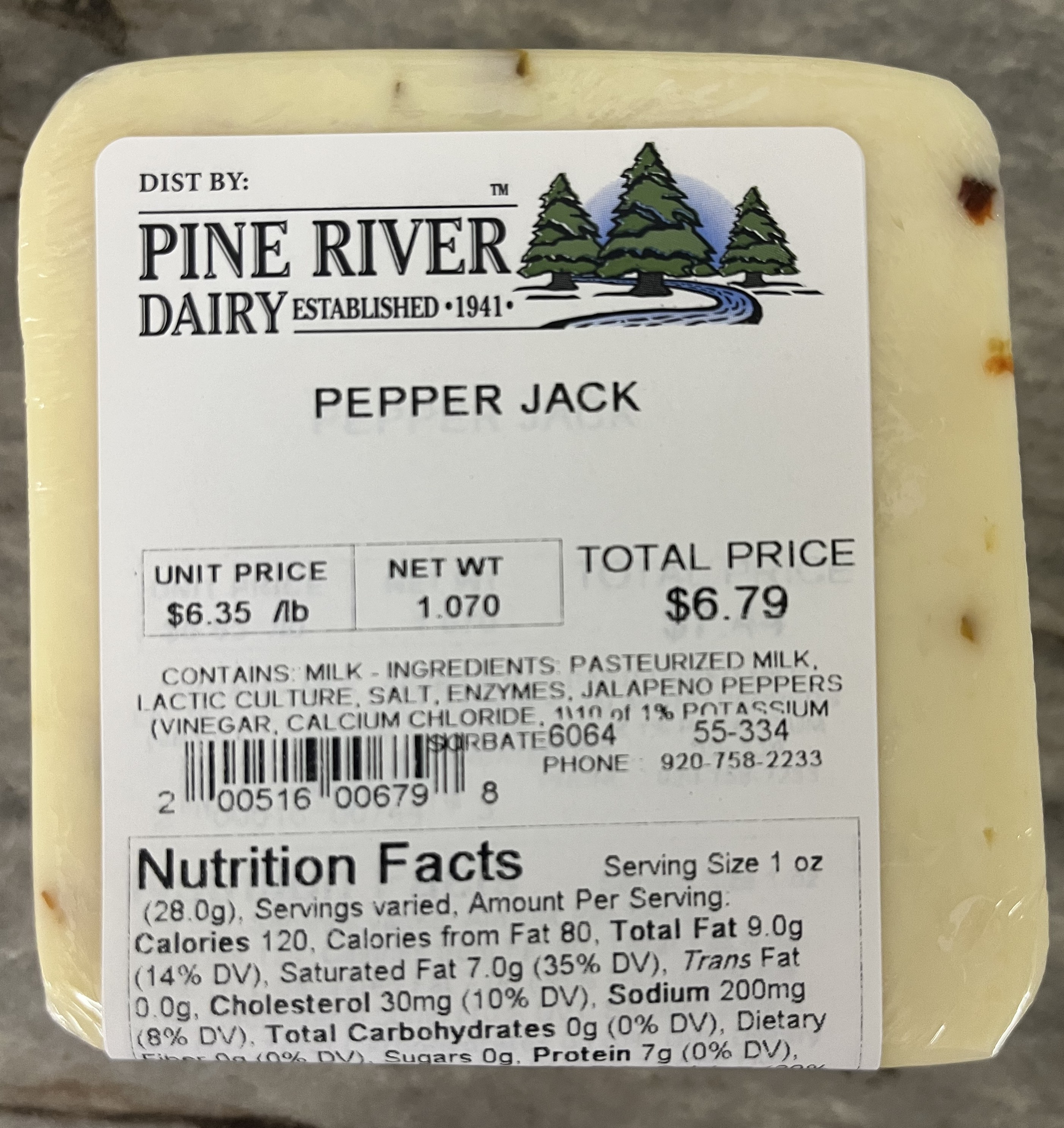 Pepper Jack Cheese