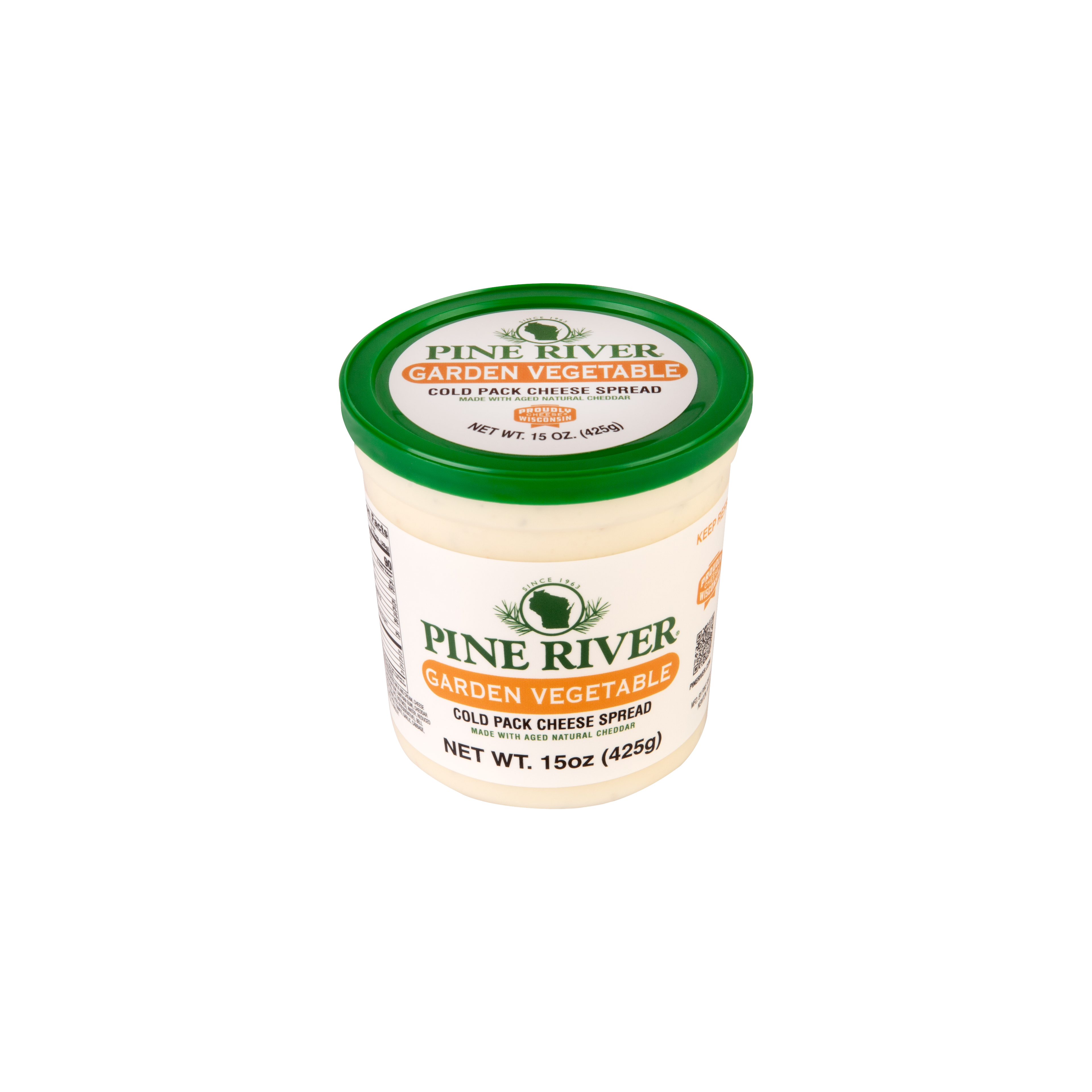 Pine River Garden Vegetable Cheese Spread - Large