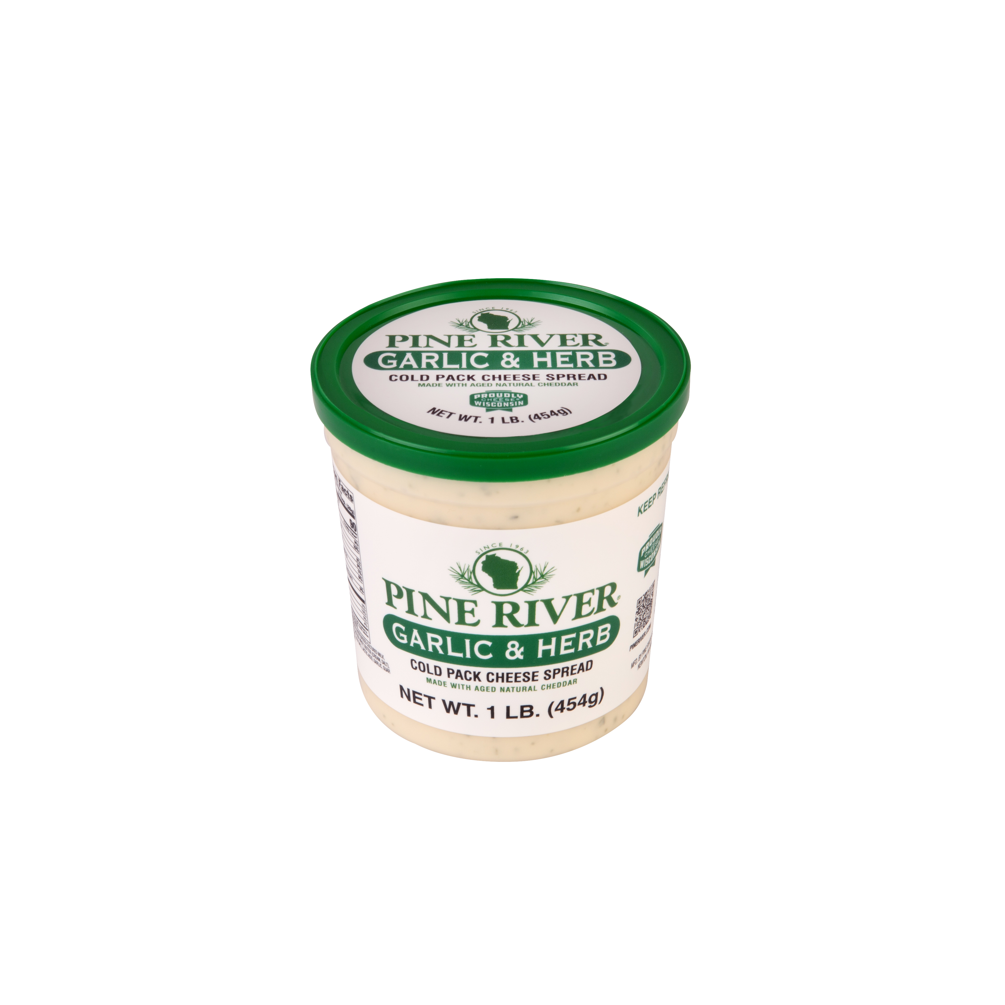 Pine River Garlic & Herb Cheese Spread - Large