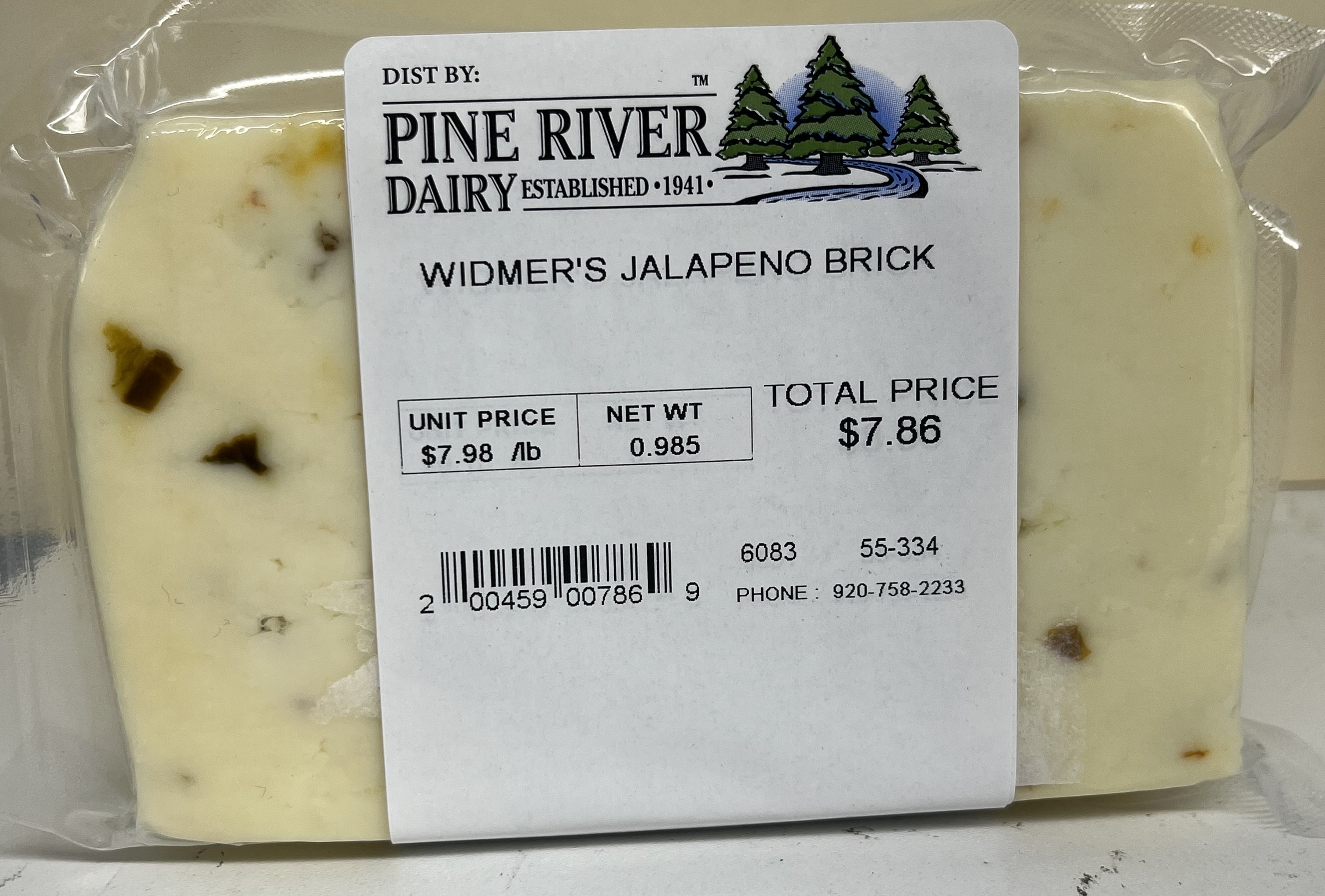 Jalapeño Brick Cheese