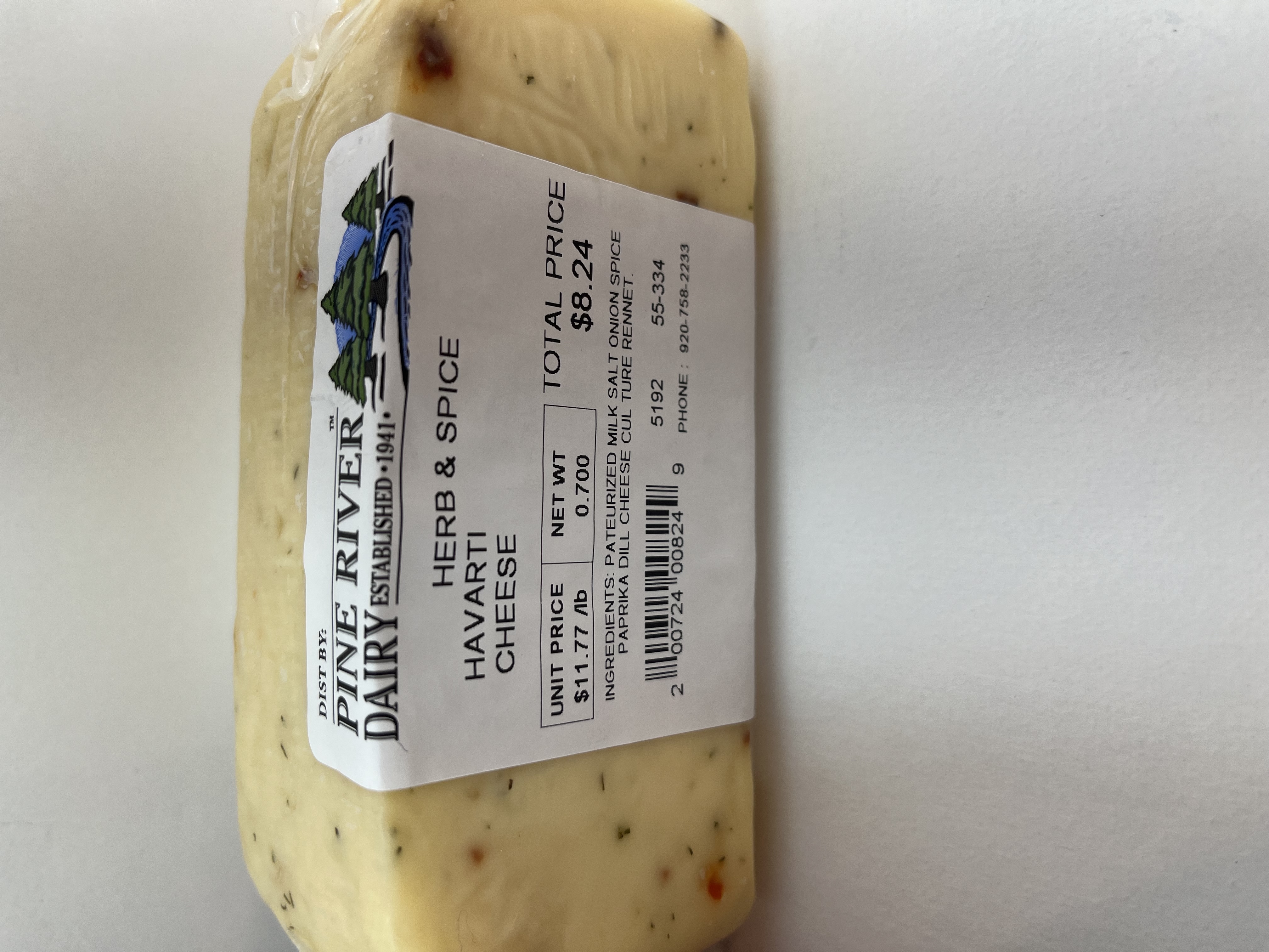 Herb & Spice Havarti Cheese