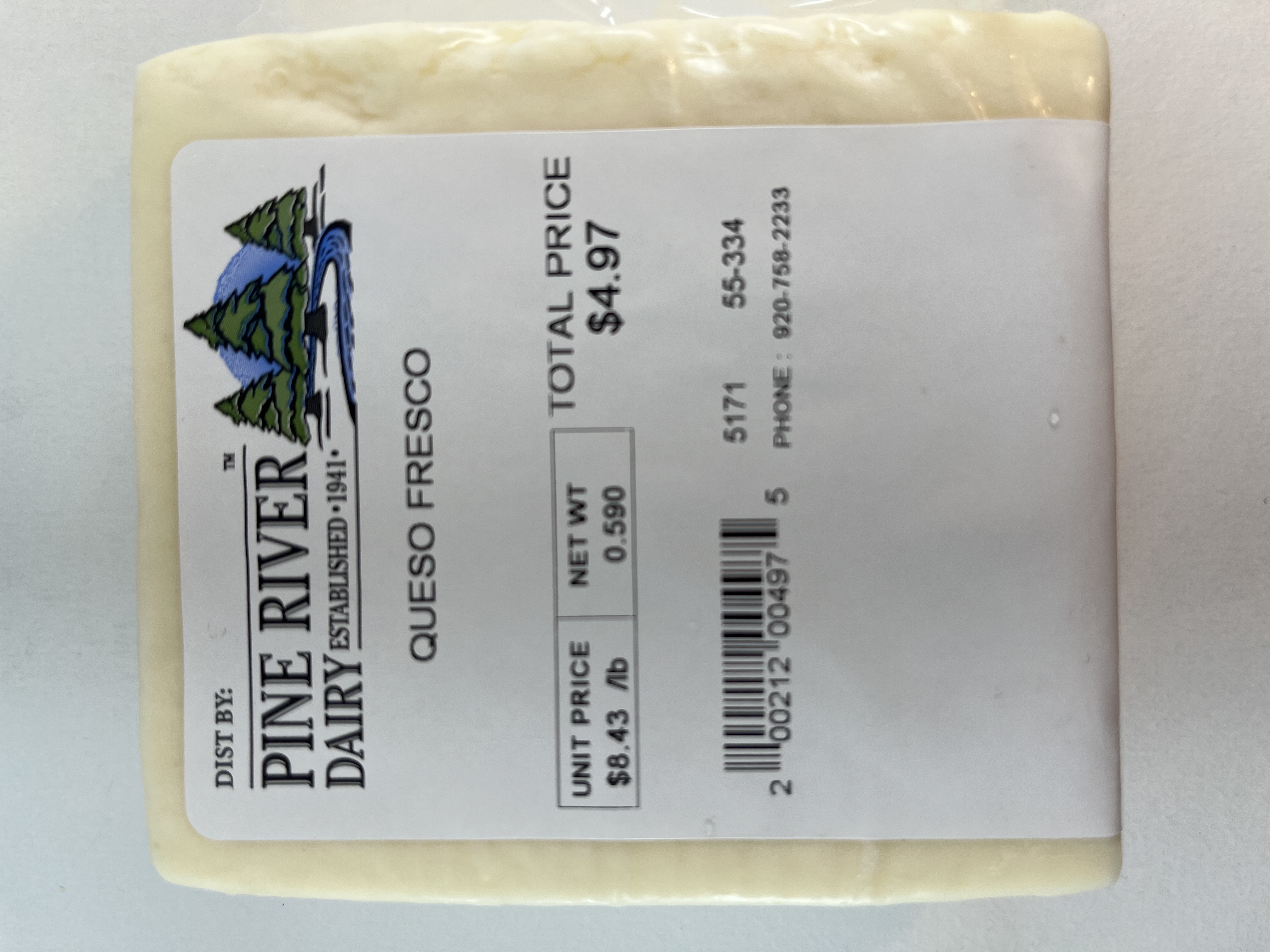 Queso Fresco Cheese