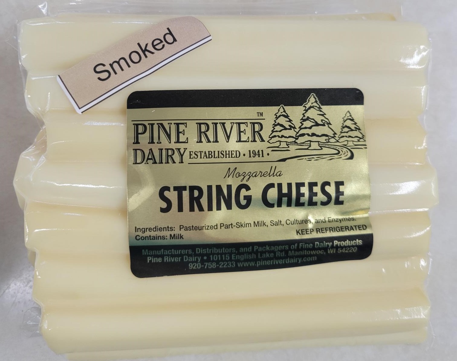 Buy Smoked Wisconsin String Cheese Online