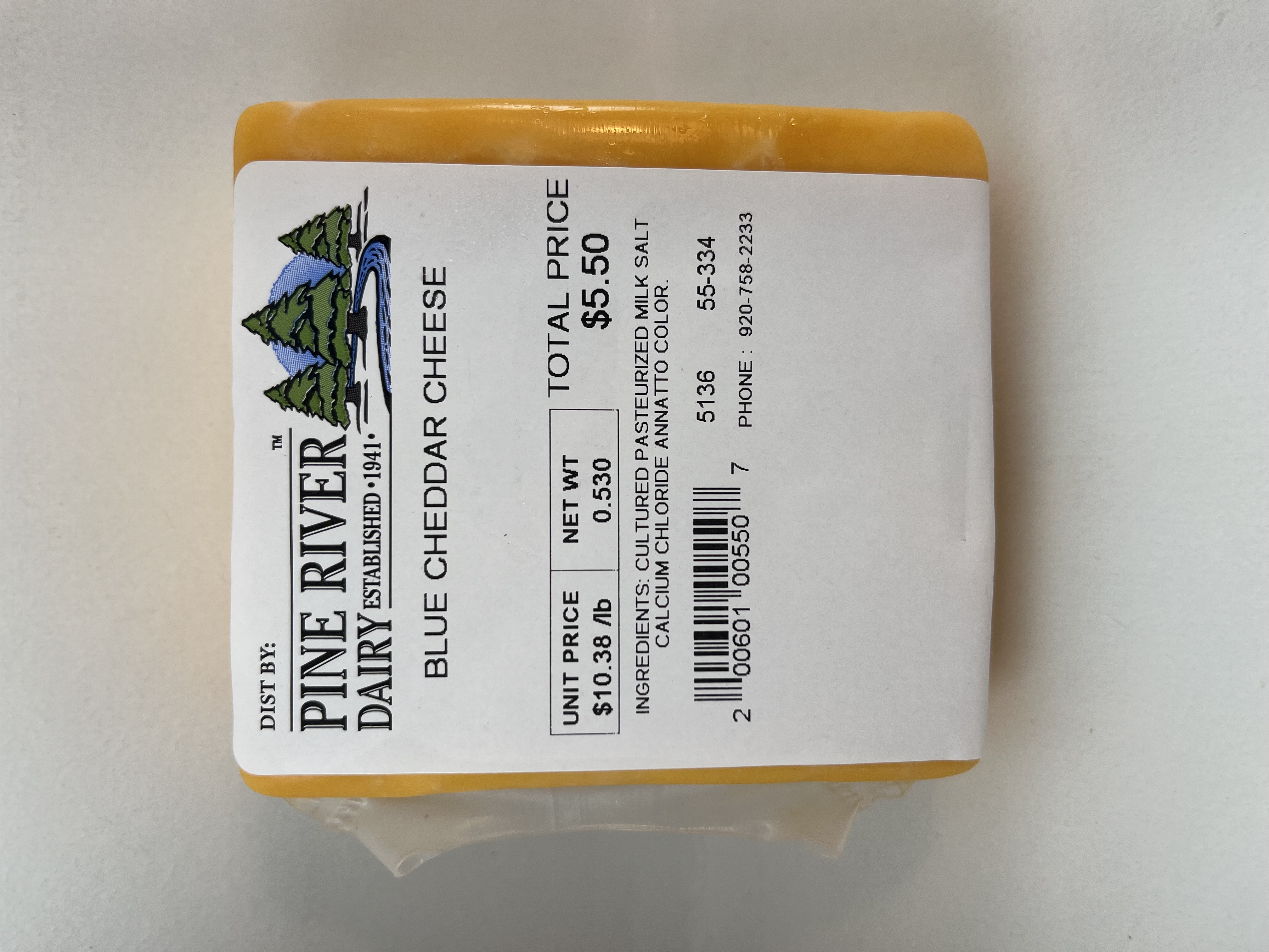 Blue Cheddar Cheese