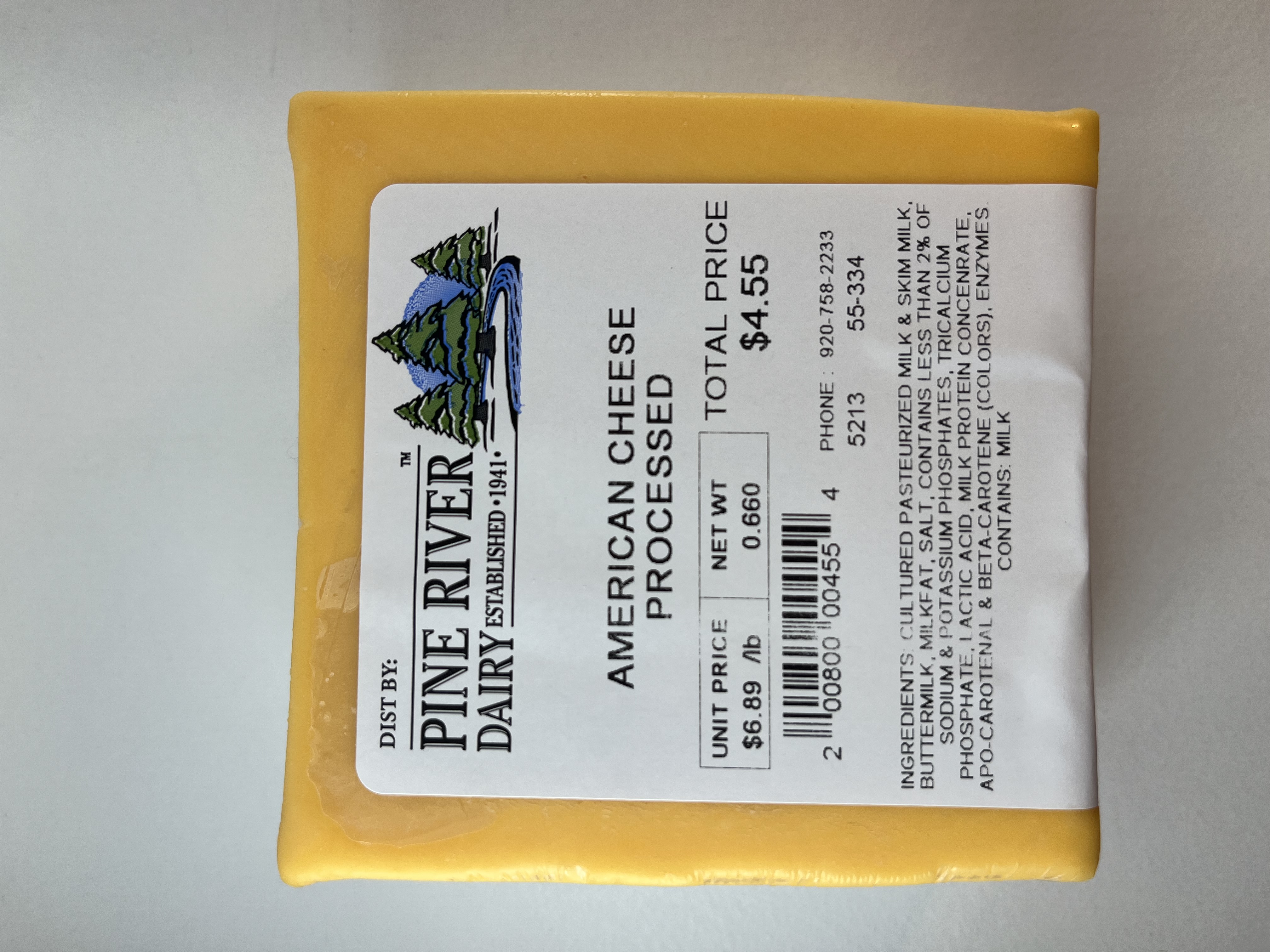 Process American Cheese Food
