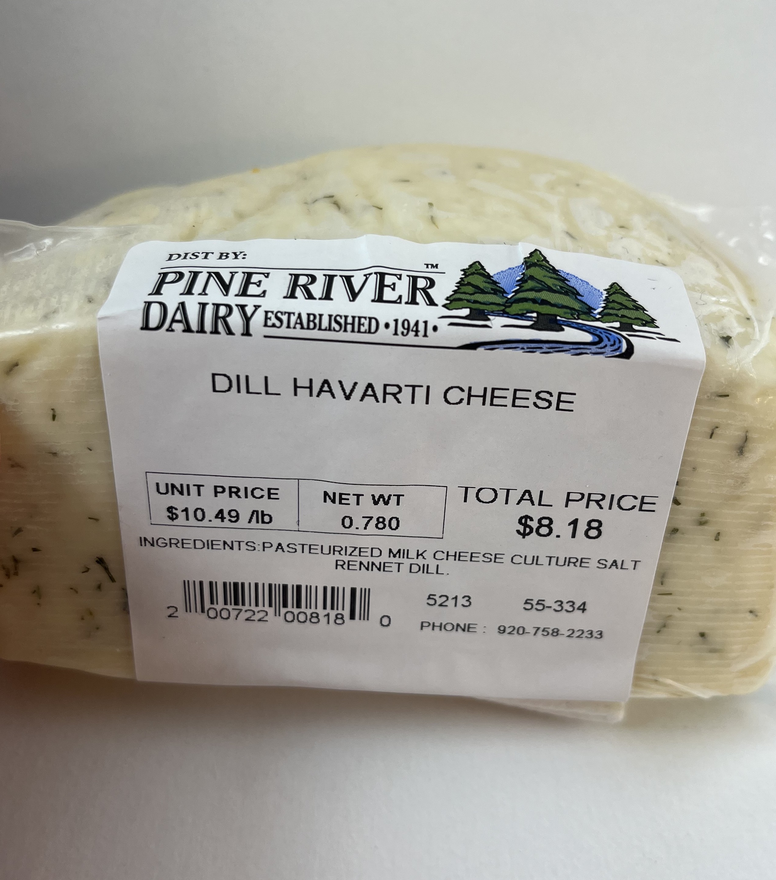 Dill Havarti Cheese