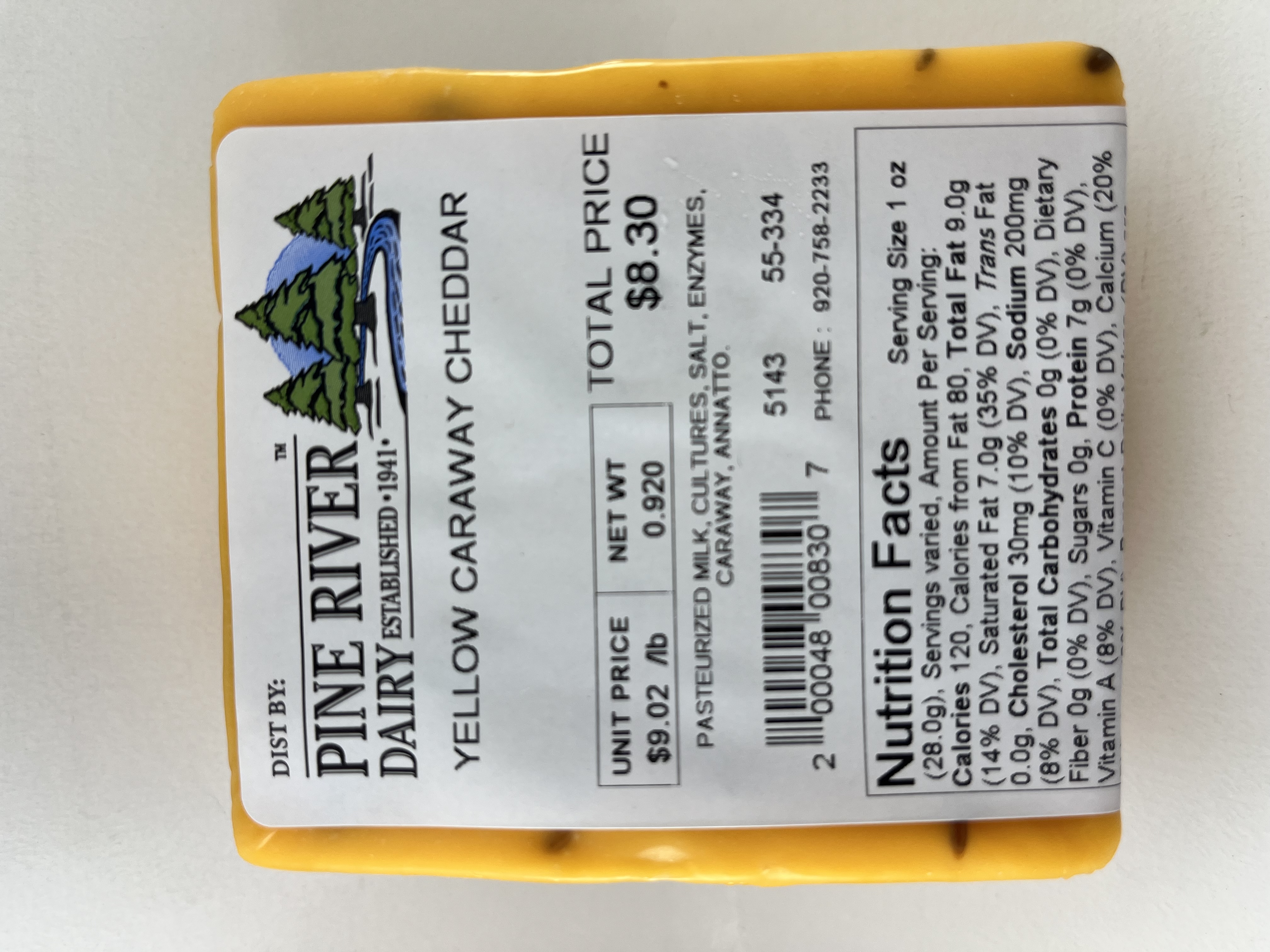 Mild Cheddar with Caraway