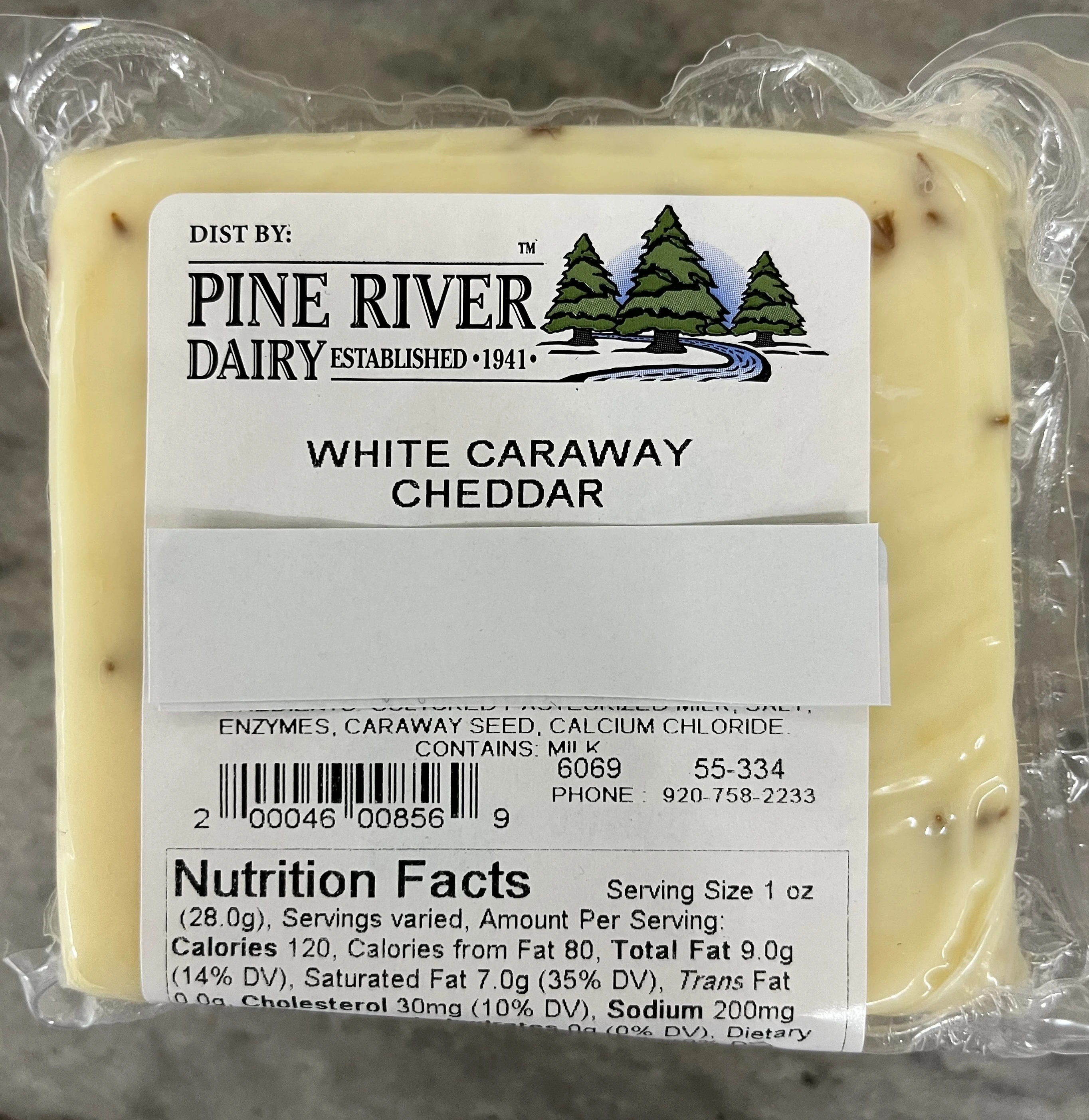 Mild White Cheddar with Caraway