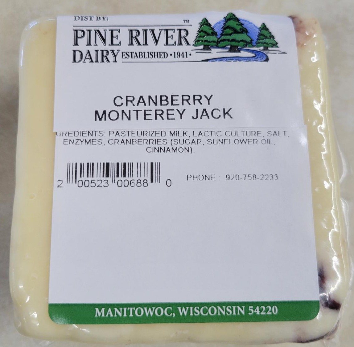 Cranberry Monterey Jack