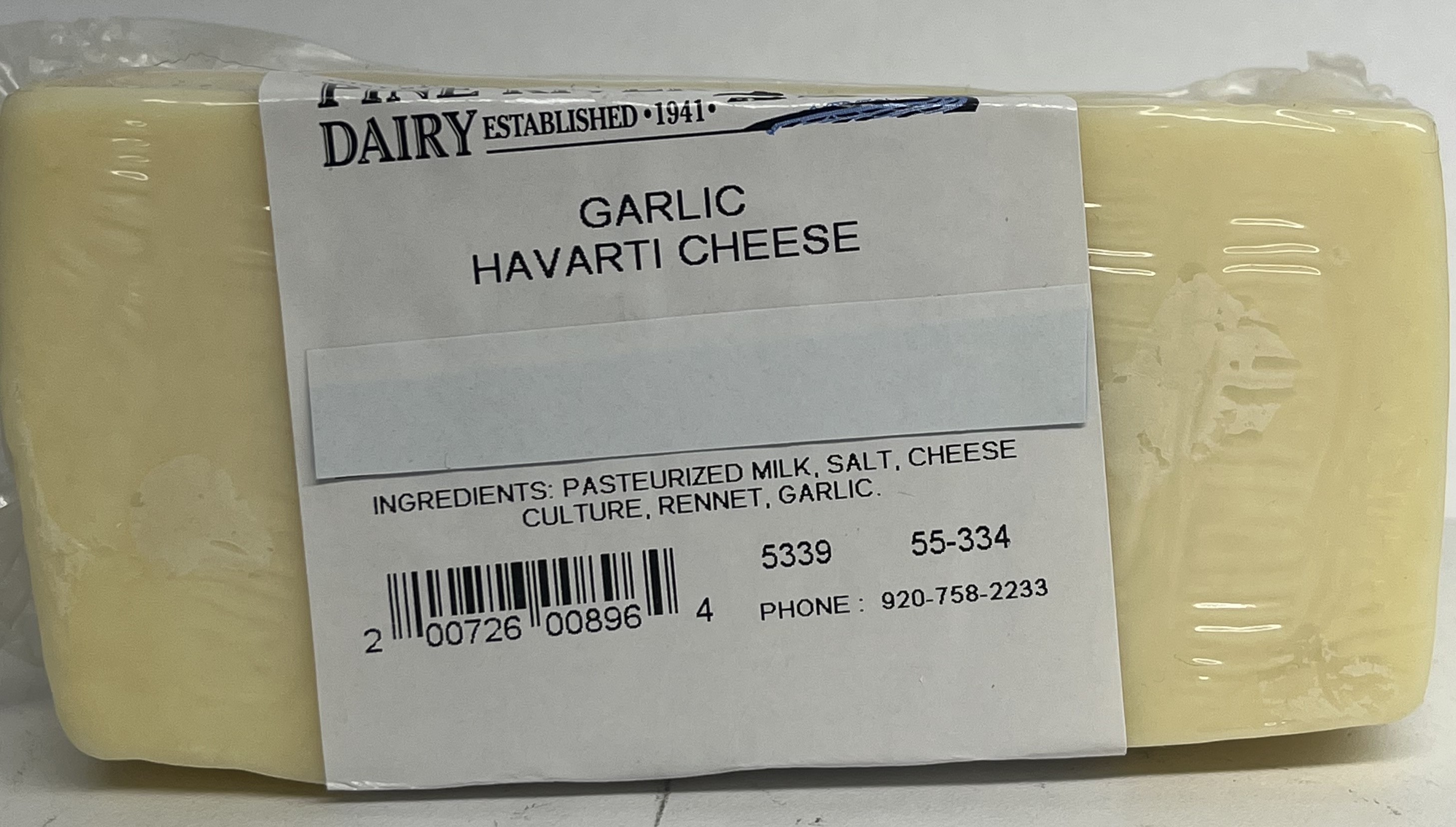 Garlic Havarti