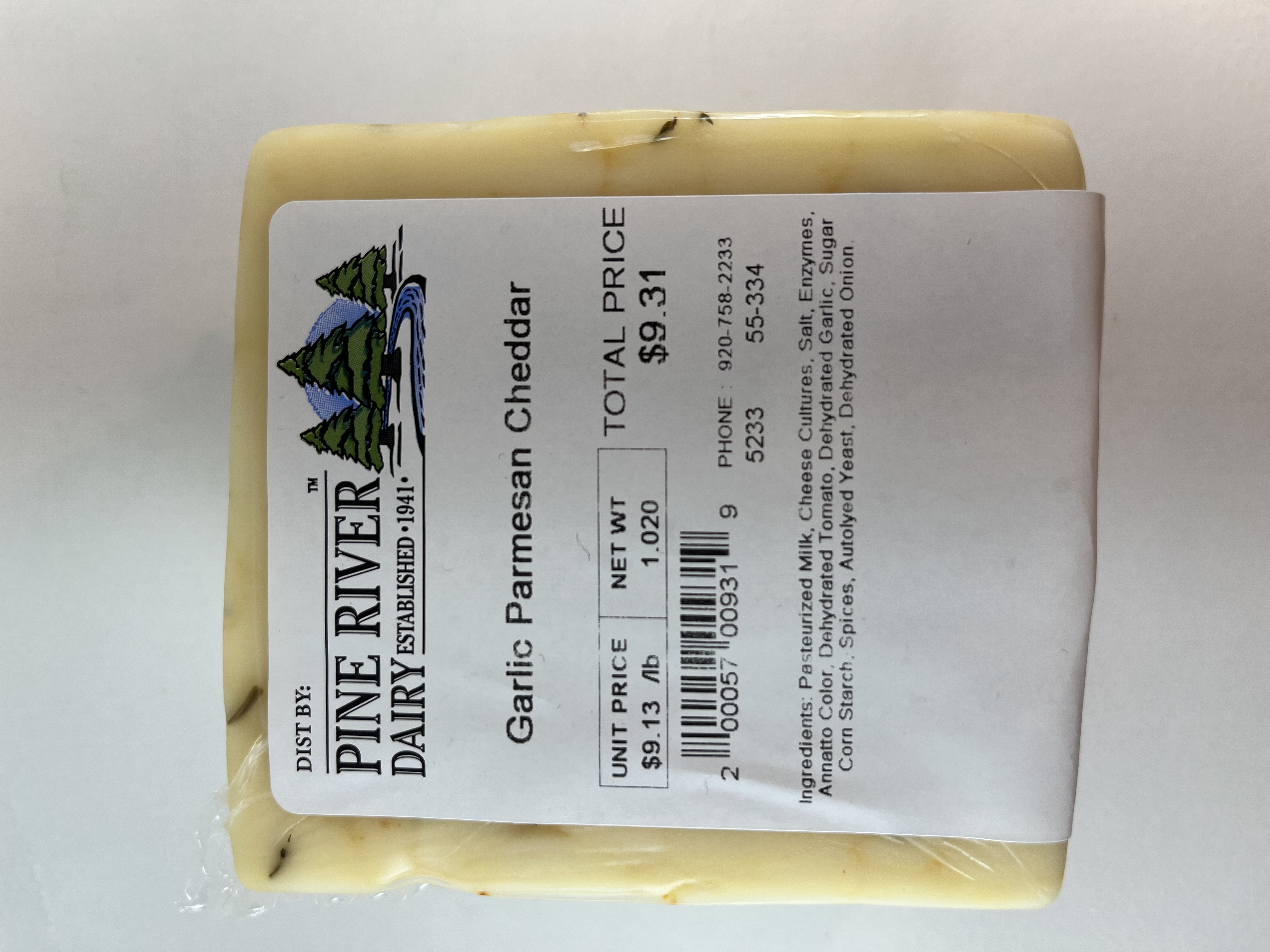 Garlic Parmesan Cheddar