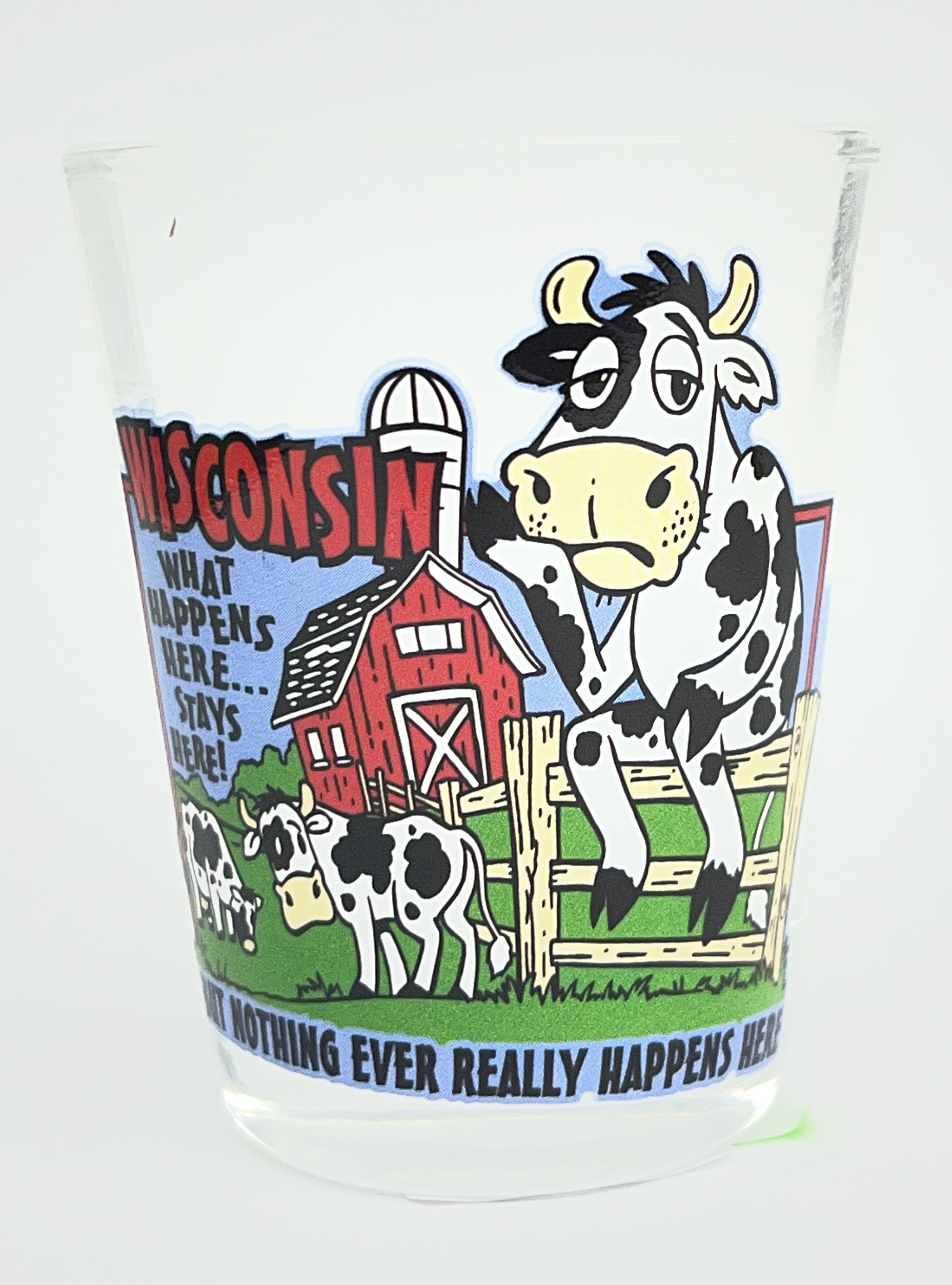 What Happens Here, Stays Here Shot Glass