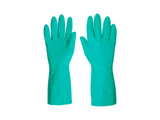 Guante de nitrilo verde
