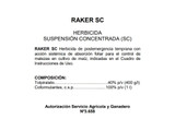 Herbicida Anasac Raker SC 1 l