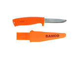 Cuchillo Bahco Rescate Flotante Mango Fluorescente
