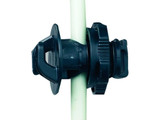 Aislador para Poste Redondo (3/8-5/8") para cerco electrico 25 Unidades