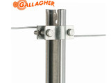 Abrazadera de Barra a Tierra Galvanizada Gallagher x 3 Unidades Abrazadera de Barra a Tierra Galvanizada Gallagher x 3 Unidades