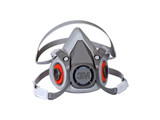 Respirador doble vía, 3M 6200 - Medio Rostro