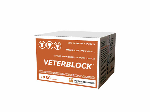 Bloque nutricional Veterblock Estándar 10 kg.