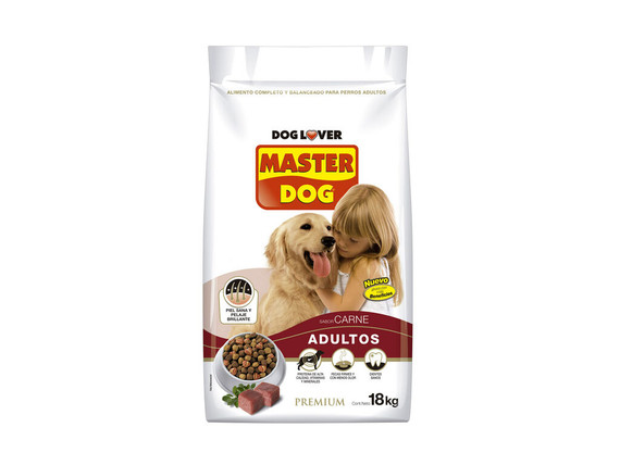 Alimento para perros Masterdog Adulto 18 kg