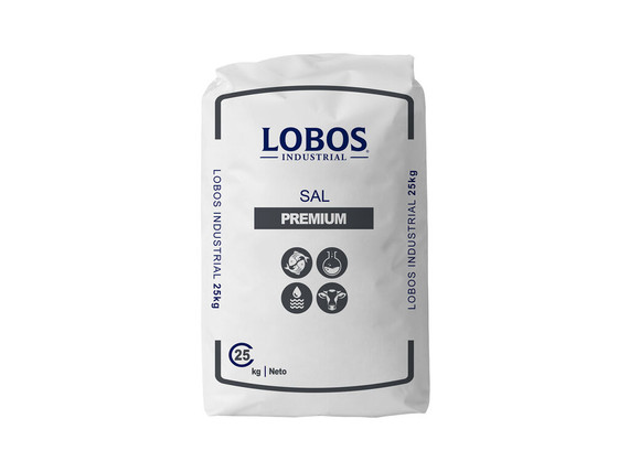 Sal Fina Lobos Industrial Estándar (Calibre 088) - Saco 25 kg