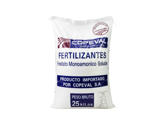 Fertilizante Copeval Fosfato monoamónico soluble 25 kg
