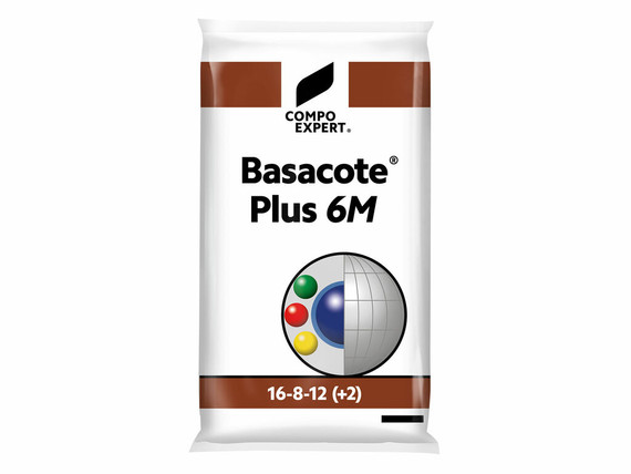 Fertilizante Compo Expert  Basacote Plus 6M (16-8-12 (+2) 25 kg granulado