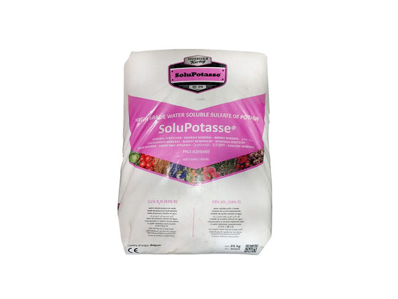 Fertilizante Solupotasse Sulfato potásico 25 kg